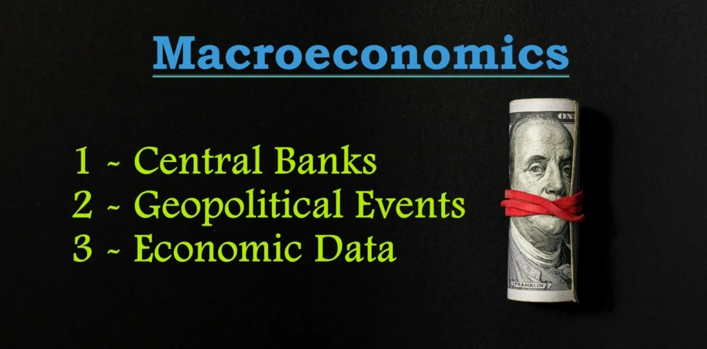 The three main macroeconomic factors affecting forex markets